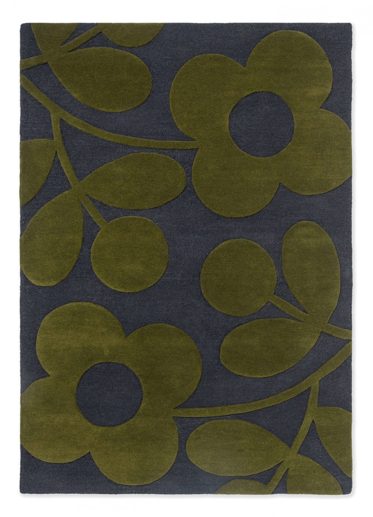 Dywan kwiaty SPRIG STEM MARINE 63908 Orla Kiely