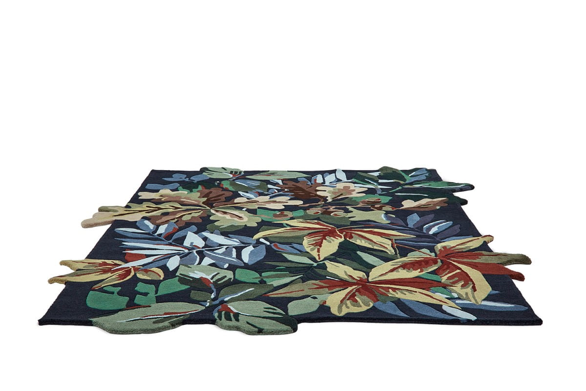 Dywan leśne liście ROBIN’S WOOD FOREST GREEN 146508 Sanderson