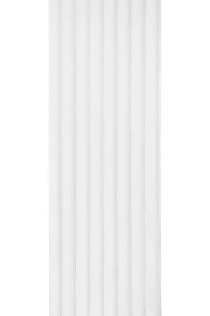 Panel ścienny 3D malowany na biało WP002TP Lumio Mardom Decor - wys. 200 cm