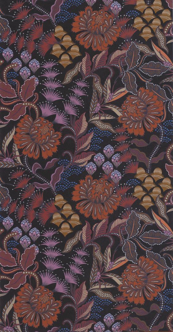 Tapeta florystyczna Casadeco DERB 89288418 Bloomsbury Derby