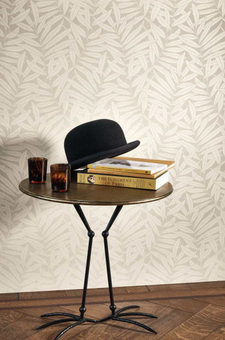 Tapeta liście paproci Casadeco DERB 89312877 Preston Derby