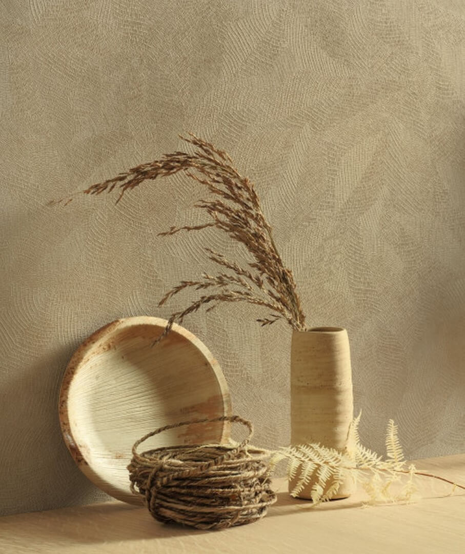 Tapeta żyłki liści Casadeco RIVI 86426345 Masaya Riverside 4