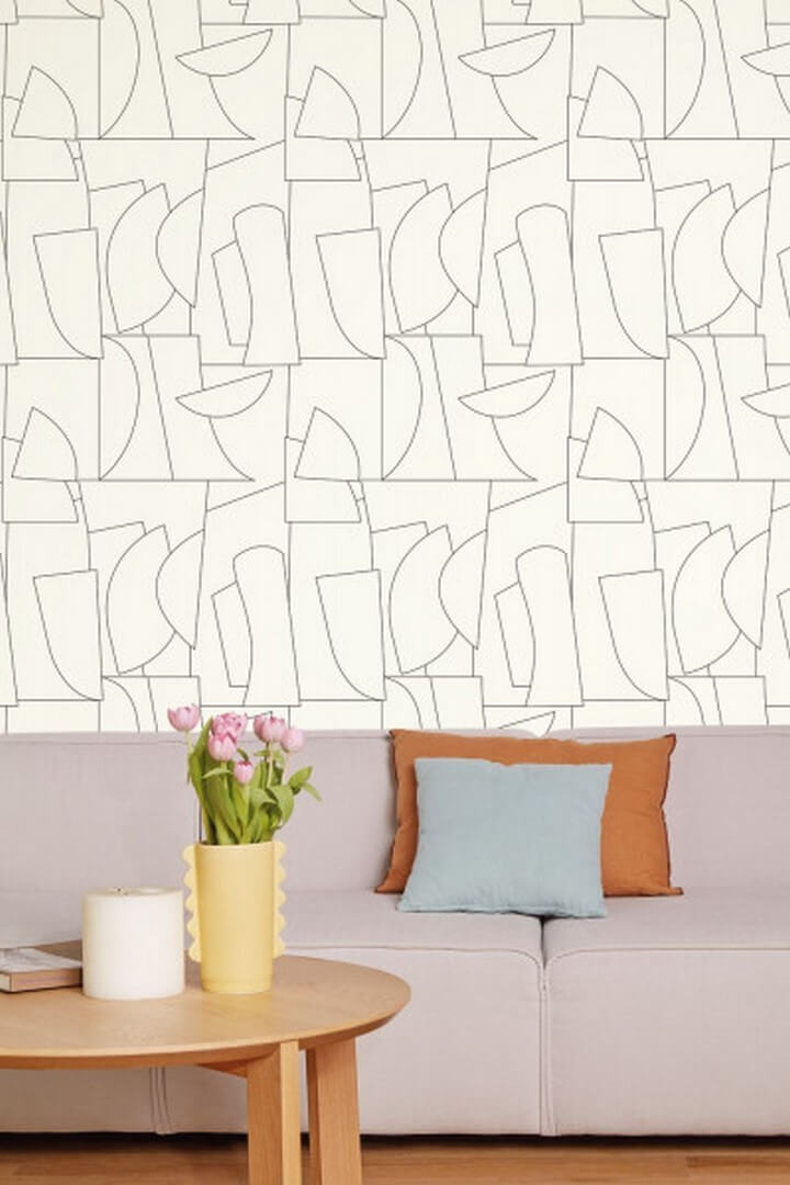 Tapeta geometryczna linie Caselio OTLS 105020699 Edges Outlines