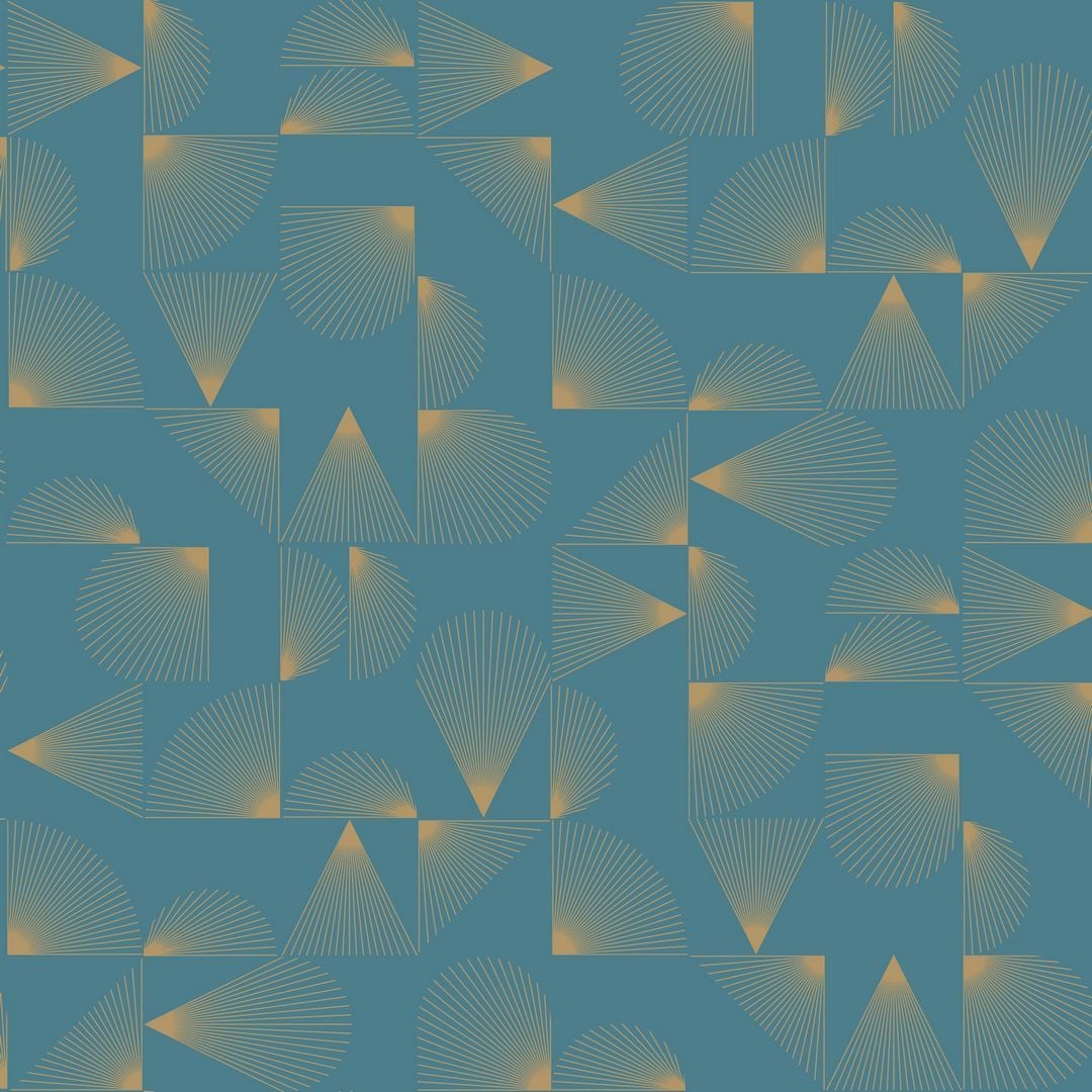 Tapeta geometryczna Art-Deco Caselio OTLS 105036221 Contour Outlines