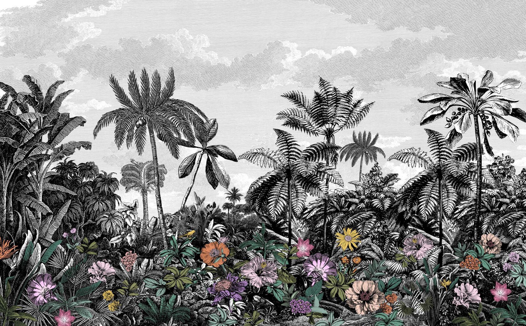 Mural tropikalny krajobraz Caselio PMW 104619915 L Paradise Island Pimp My Wall