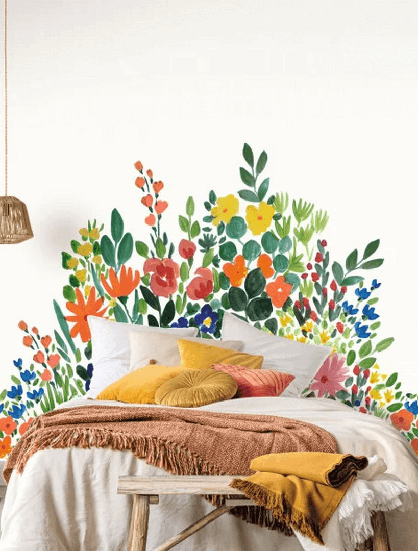 Mural bukiet kwiatów Caselio PMW 104644502 L Blanket Of Blooms Pimp My Wall