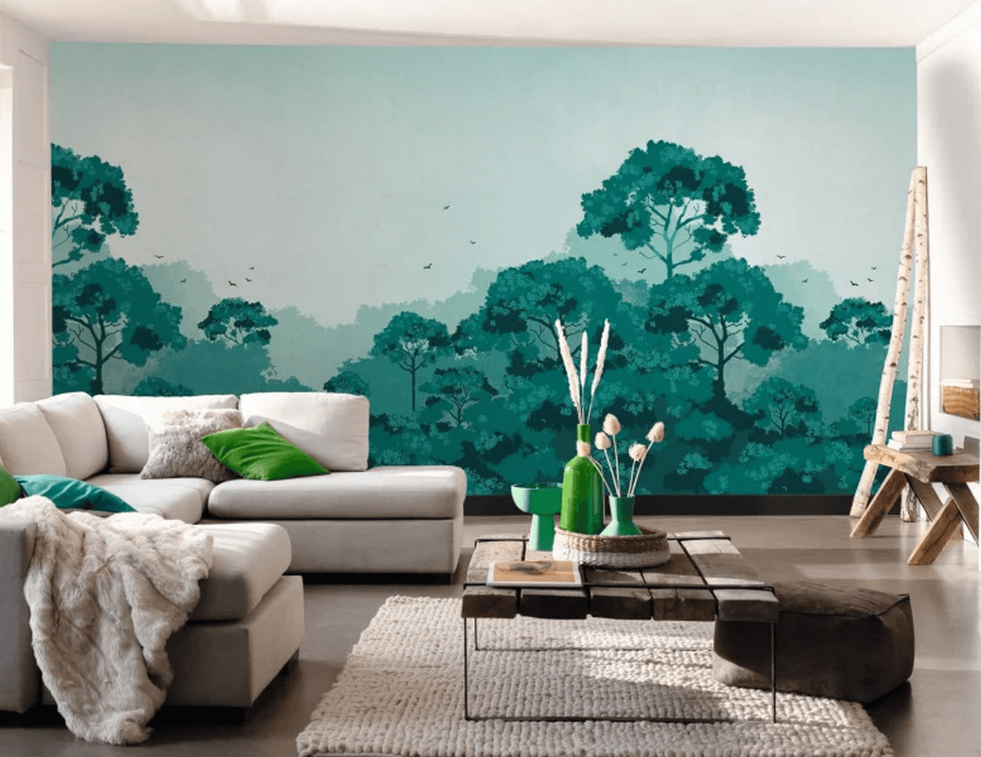 Mural krajobraz lasu Caselio PMW 104727710 S Amazing Forest Pimp My Wall