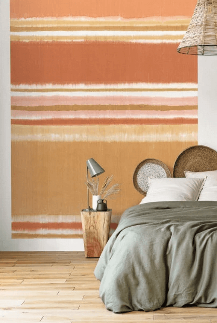 Mural cieniowane pasy Caselio PMW 104873405 S Lovely Tie & Dye Pimp My Wall