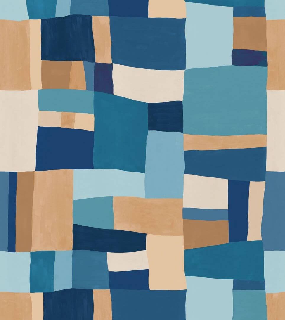 Mural geometryczny patchwork Caselio PMW 104896201 M Wonderfull Patchwork Pimp My Wall
