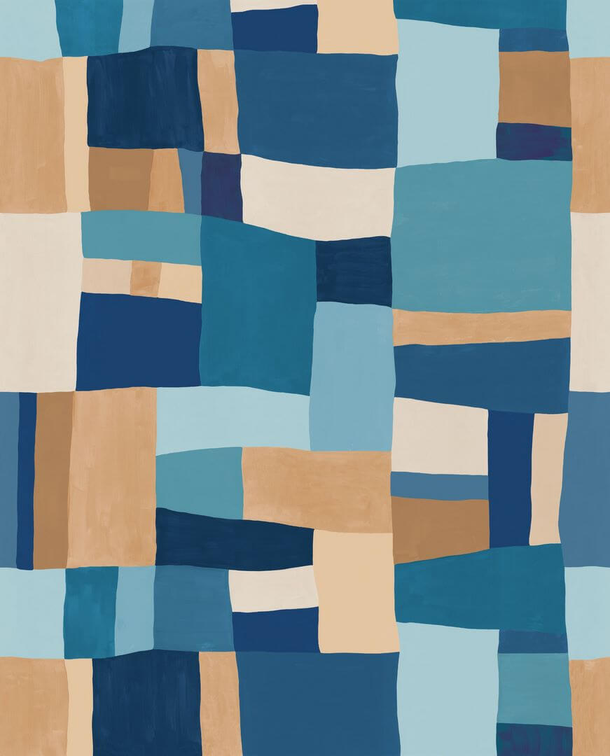 Mural geometryczny patchwork Caselio PMW 104896202 L Wonderfull Patchwork Pimp My Wall
