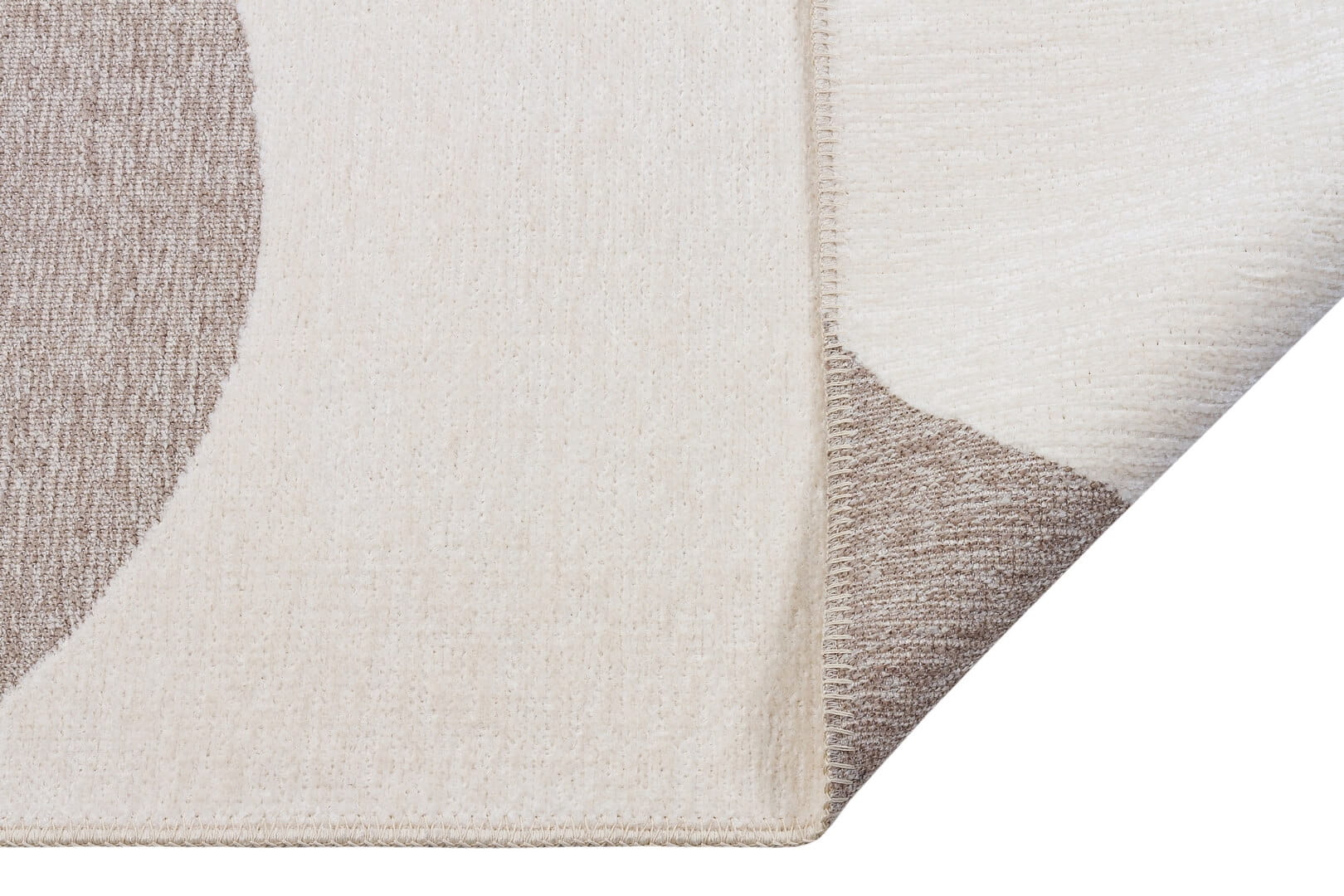 1szt / 24H Dywan dwustronny geometryczny Boucle 4121 Geometric Beige - 160x230 cm.