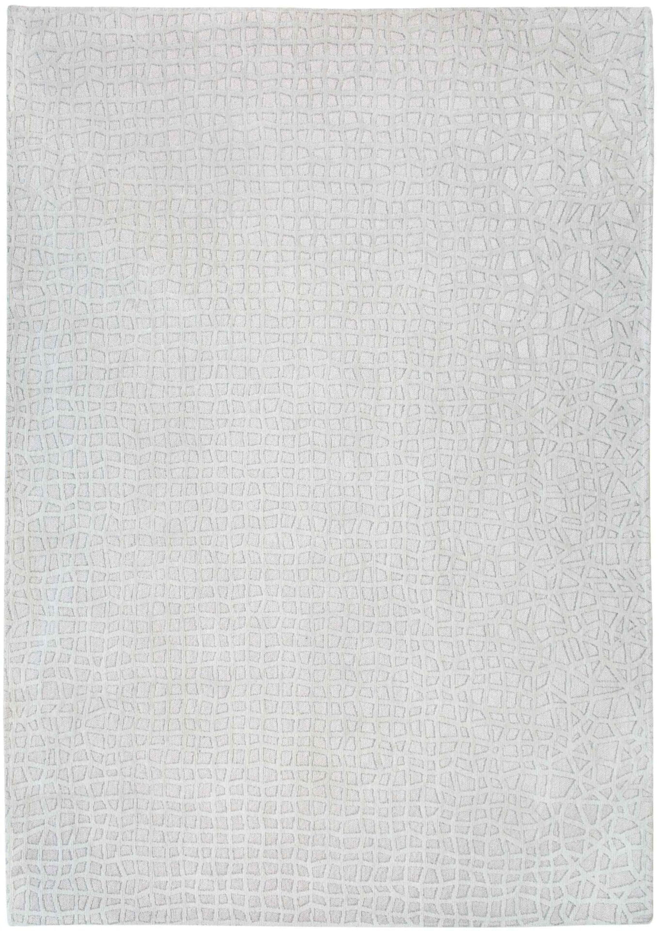 1szt / 24H Dywan nowoczesny WILLOW WHITE 9246 Louis De Poortere - rozmiar: 170x240 cm.