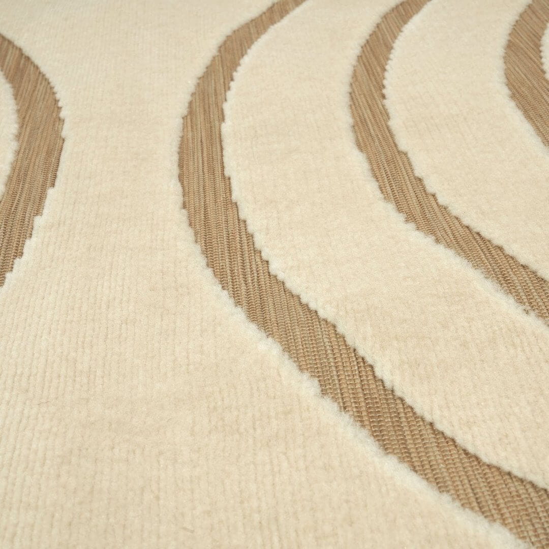 1szt / 24H 160x230 cm Dywan zewnętrzny SERRA beżowy Carpet Decor Outdoor/Indoor