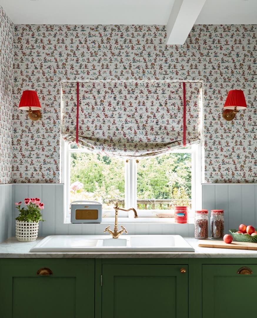 Tapeta Disney Myszka Miki i Minnie Sanderson 217265 Mickey & Minnie