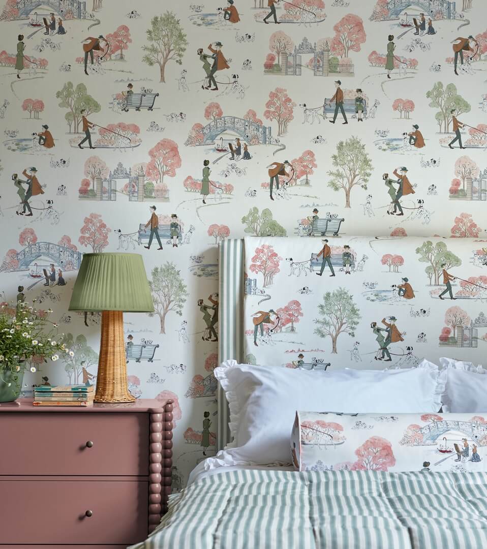 Tapeta Disney 101 Dalmatyńczyków Sanderson 217289 101 Dalmatians