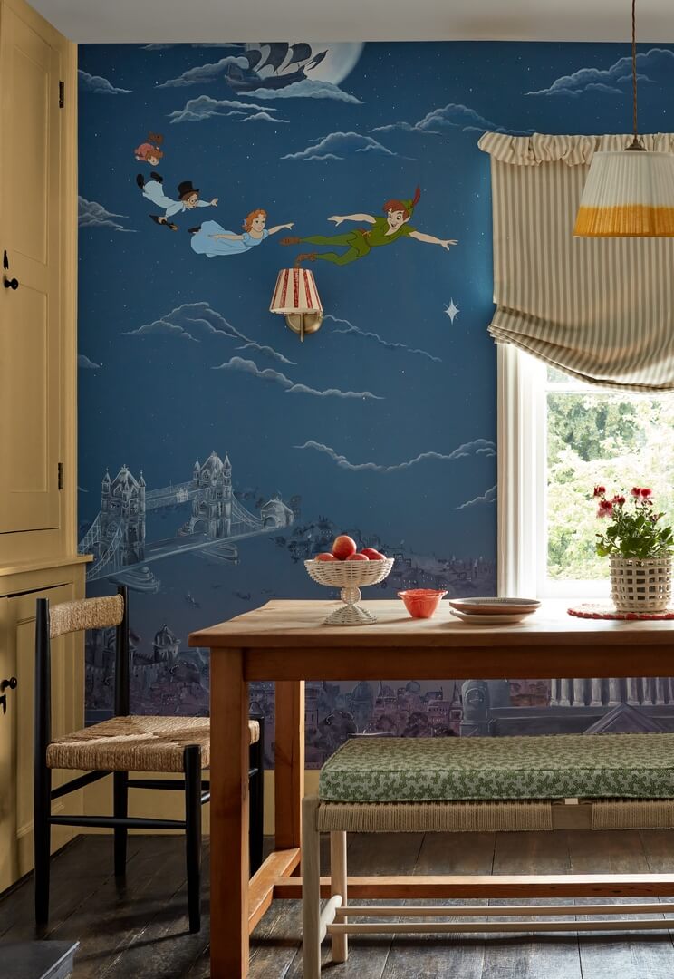 Mural Disney Piotruś Pan Sanderson 217293 Peter Pan
