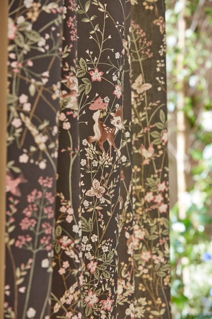 Tkanina Disney jelonek Bambi i przyjaciele Sanderson 227156 Bambi