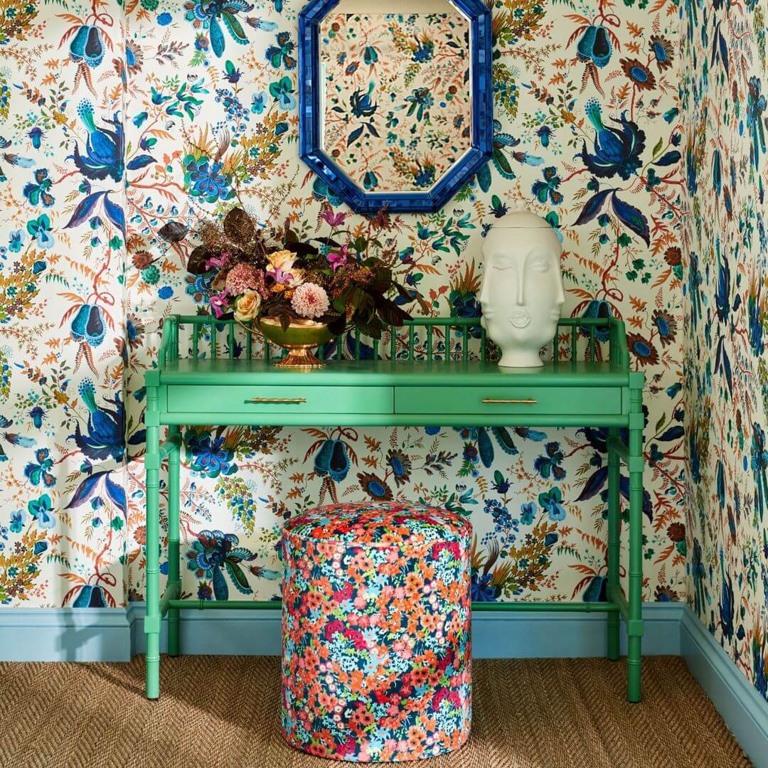 Tapeta botaniczna jakobińska Harlequin 113065 Wonderland Floral Sophie Robinson