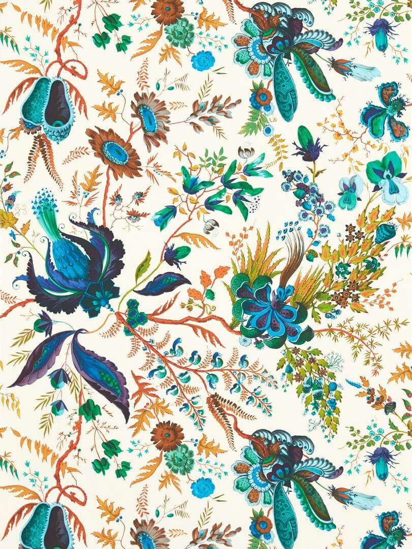Tapeta botaniczna jakobińska Harlequin 113067 Wonderland Floral Sophie Robinson