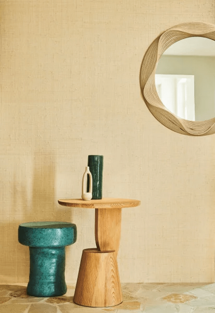 Tapeta rafia naturalna Casamance 71170117 Palawan Solal