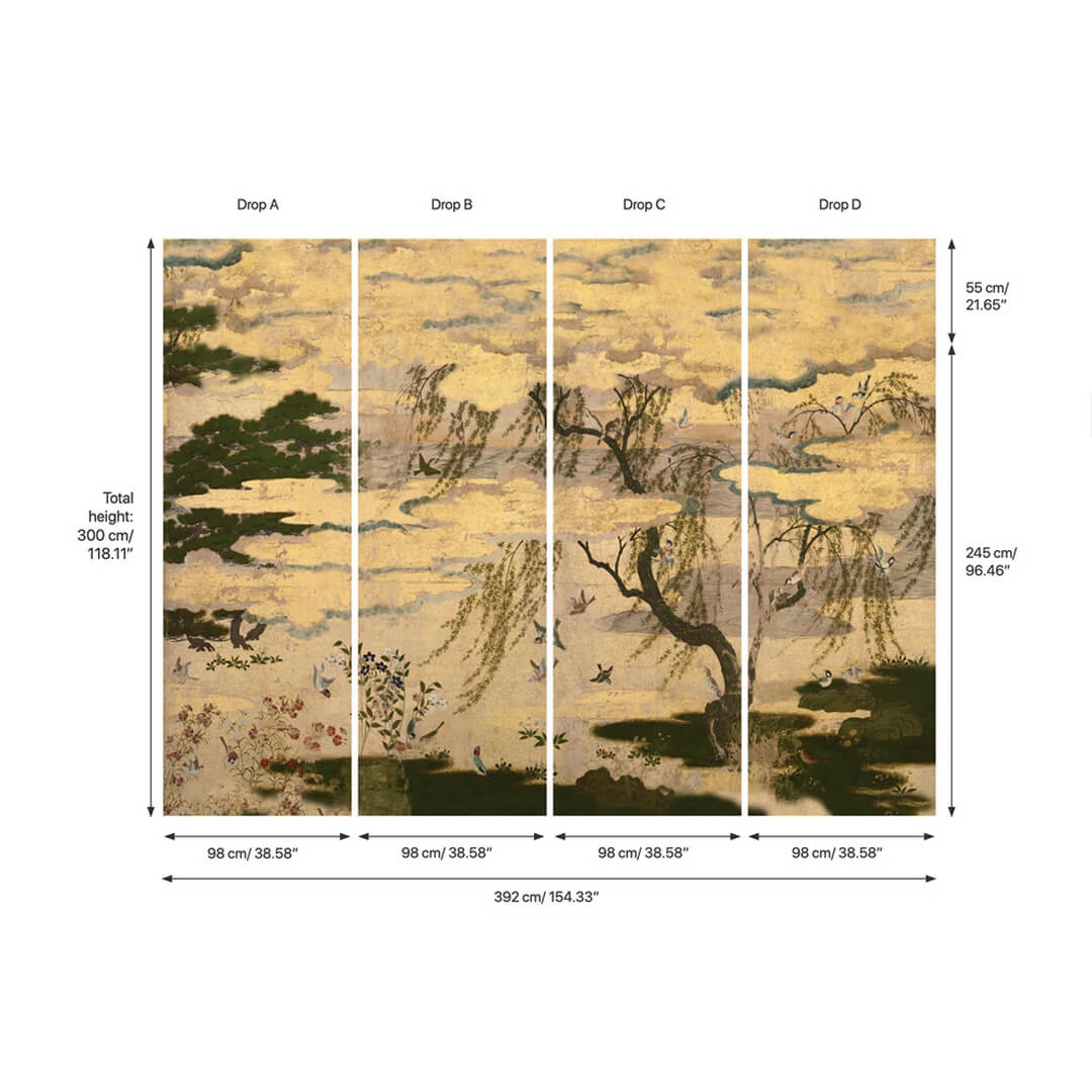 Mural w japońskim stylu Lorenzo Castillo LCW 1094-001 ATILA Tana