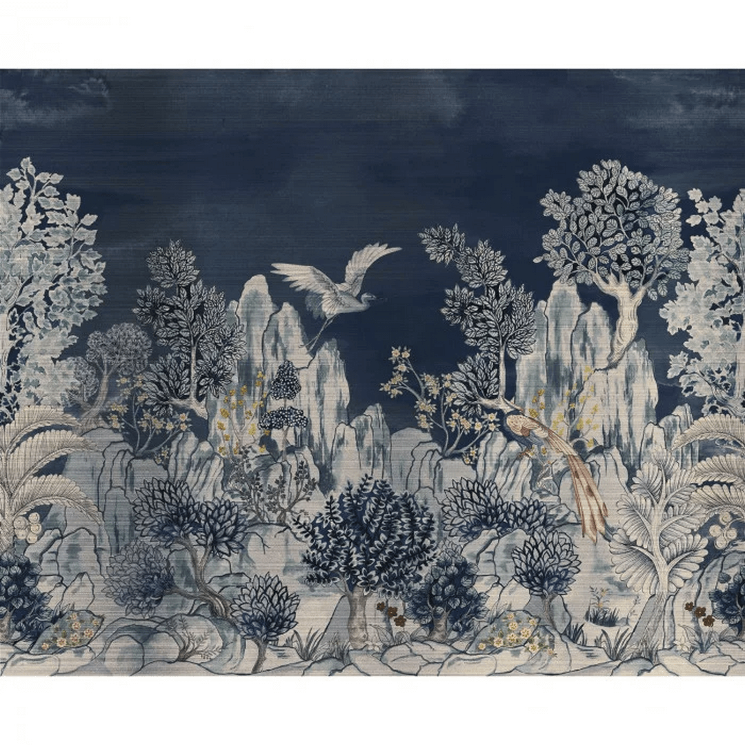 Mural botaniczny krajobraz Casamance 71280209 Hang Mua Exploration
