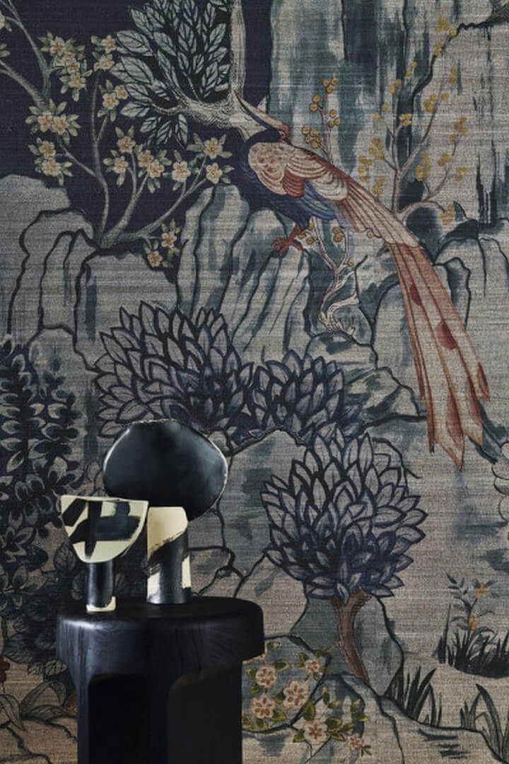 Mural botaniczny krajobraz Casamance 71280209 Hang Mua Exploration