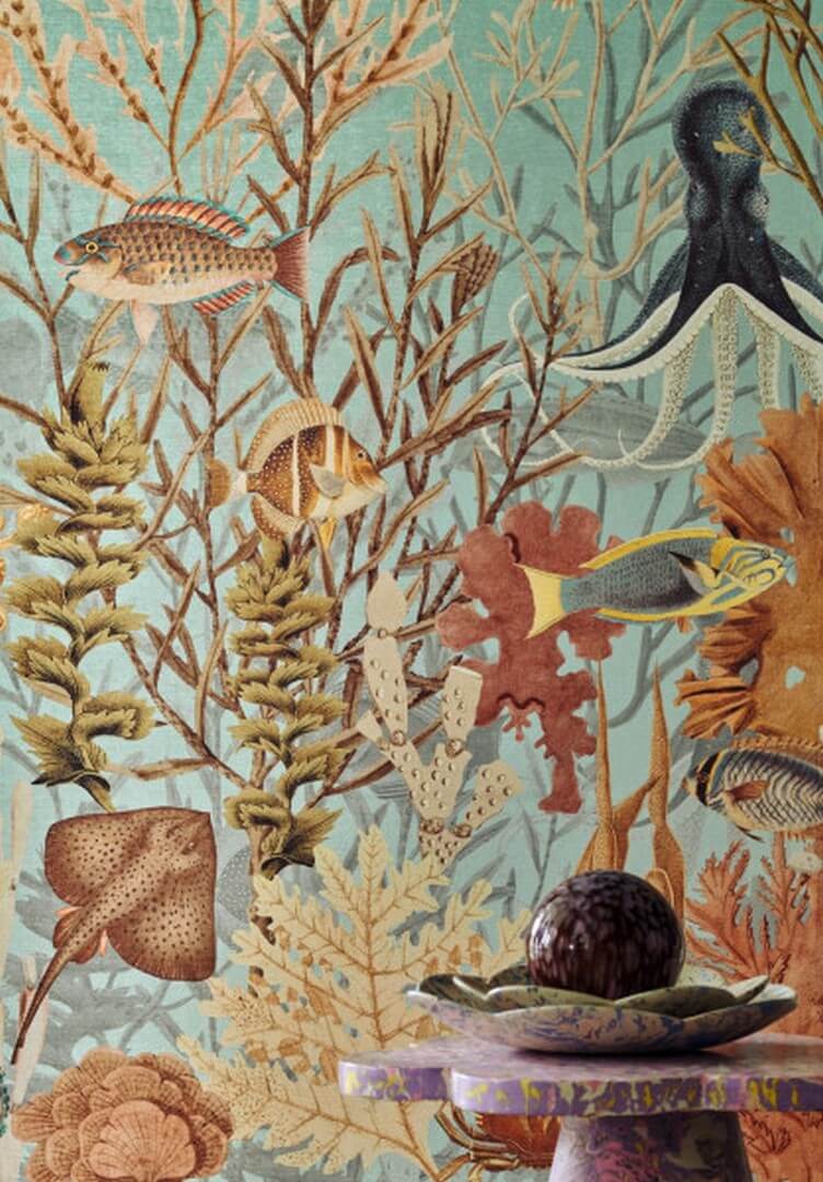 Mural ryby i koralowce Casamance 71300240 Moorea Exploration
