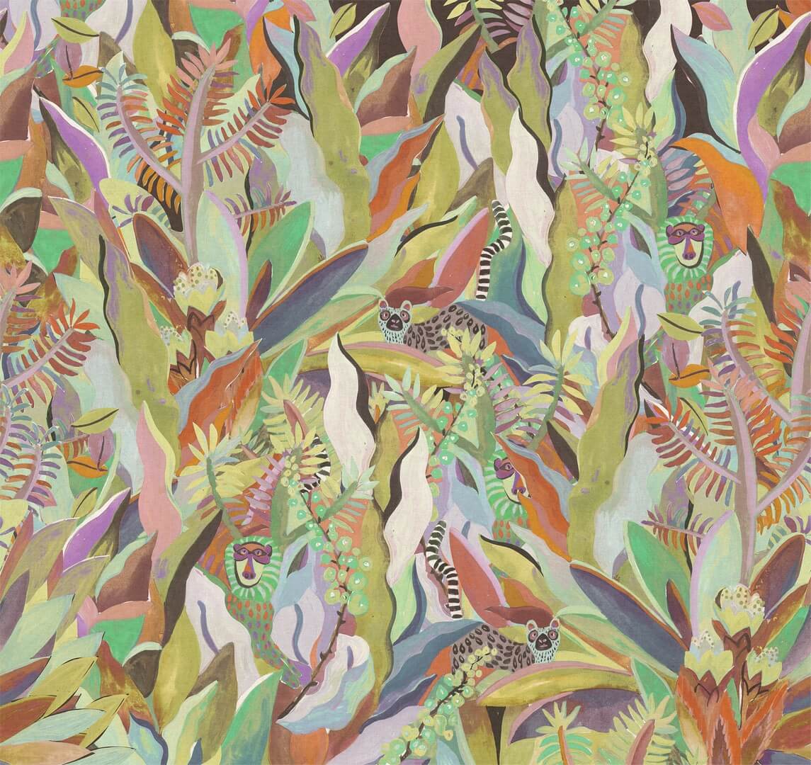 Mural abstrakcyjna dżungla Khroma DG4ANI1013 Animal Wall Designs IV