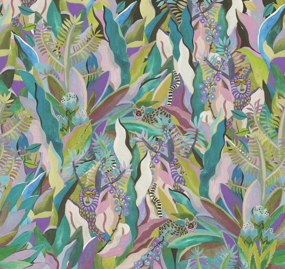 Mural abstrakcyjna dżungla Khroma DG4ANI1021 Animal Wall Designs IV