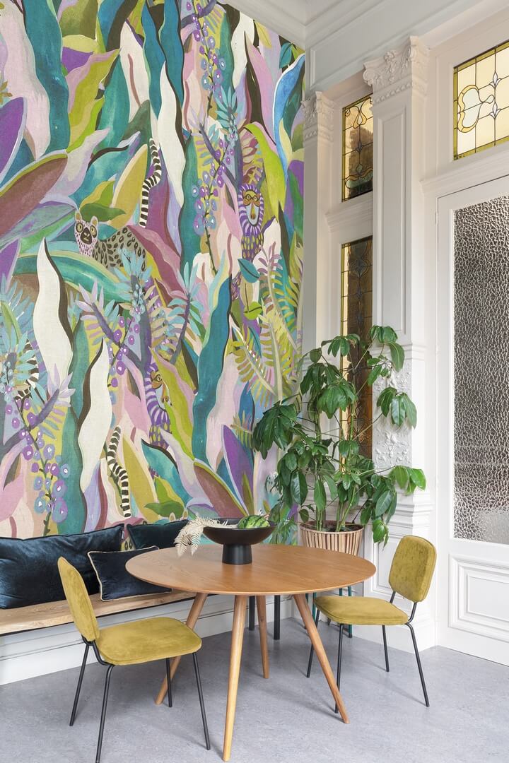 Mural abstrakcyjna dżungla Khroma DG4ANI1022 Animal Wall Designs IV