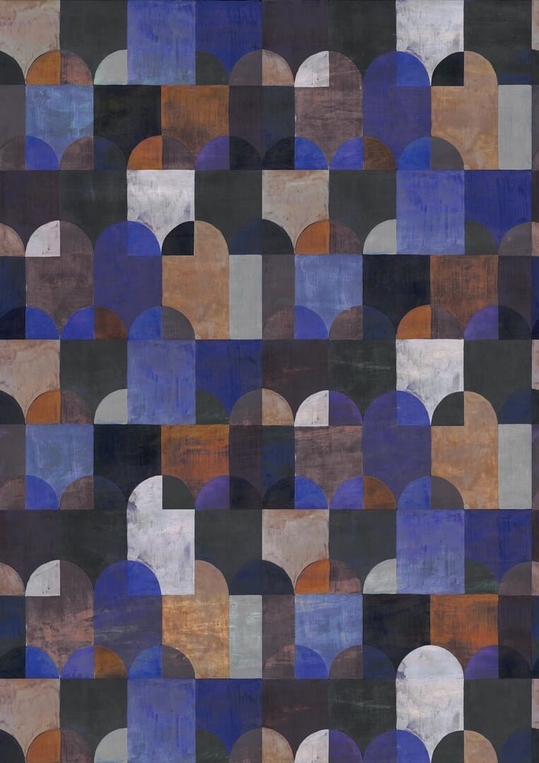 Mural geometryczny łuki Khroma DG4ILA2061 Arc Wall Designs IV