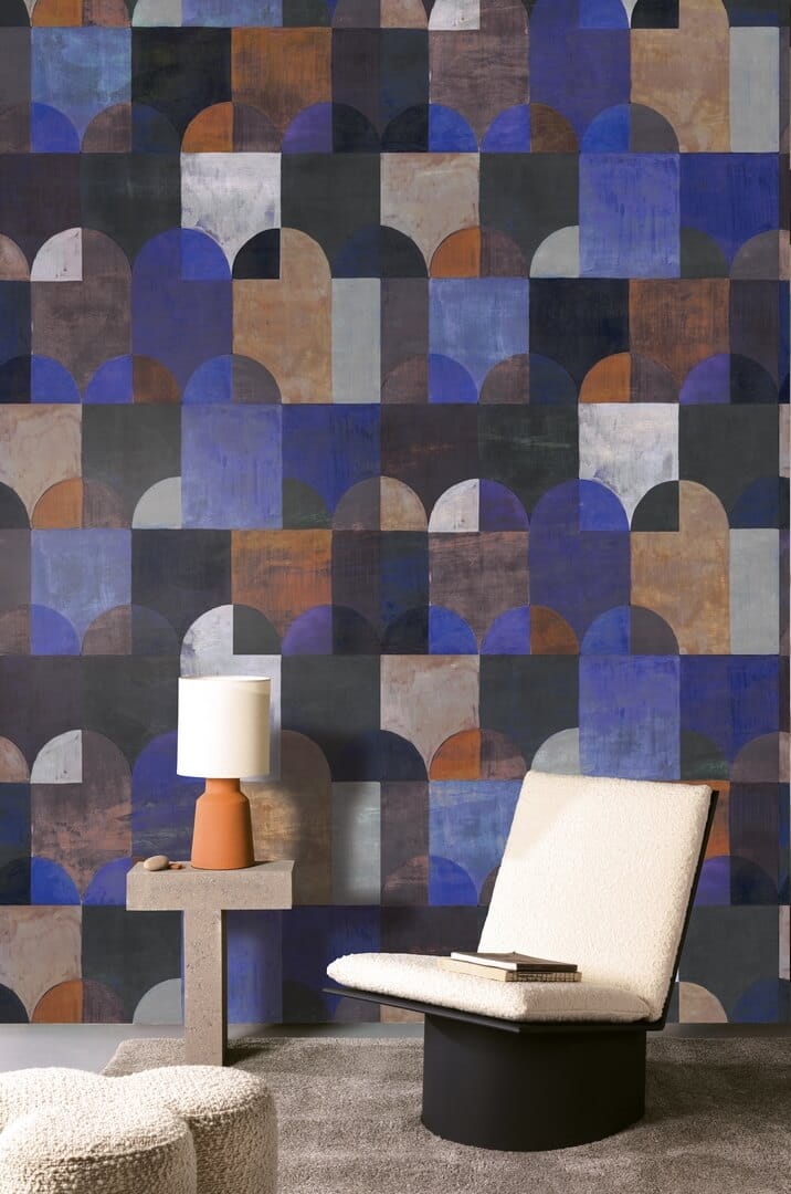 Mural geometryczny łuki Khroma DG4ILA2061 Arc Wall Designs IV
