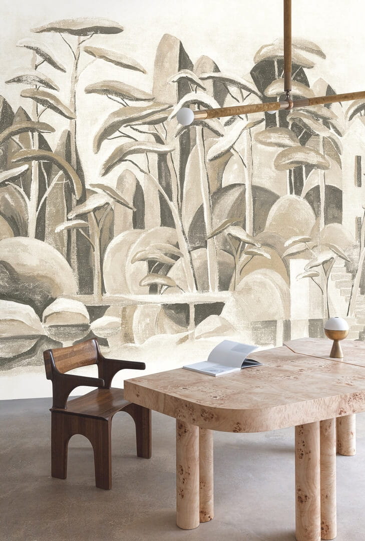 Mural botanika i architektura Khroma DG4ILA3023 Cerreto Wall Designs IV