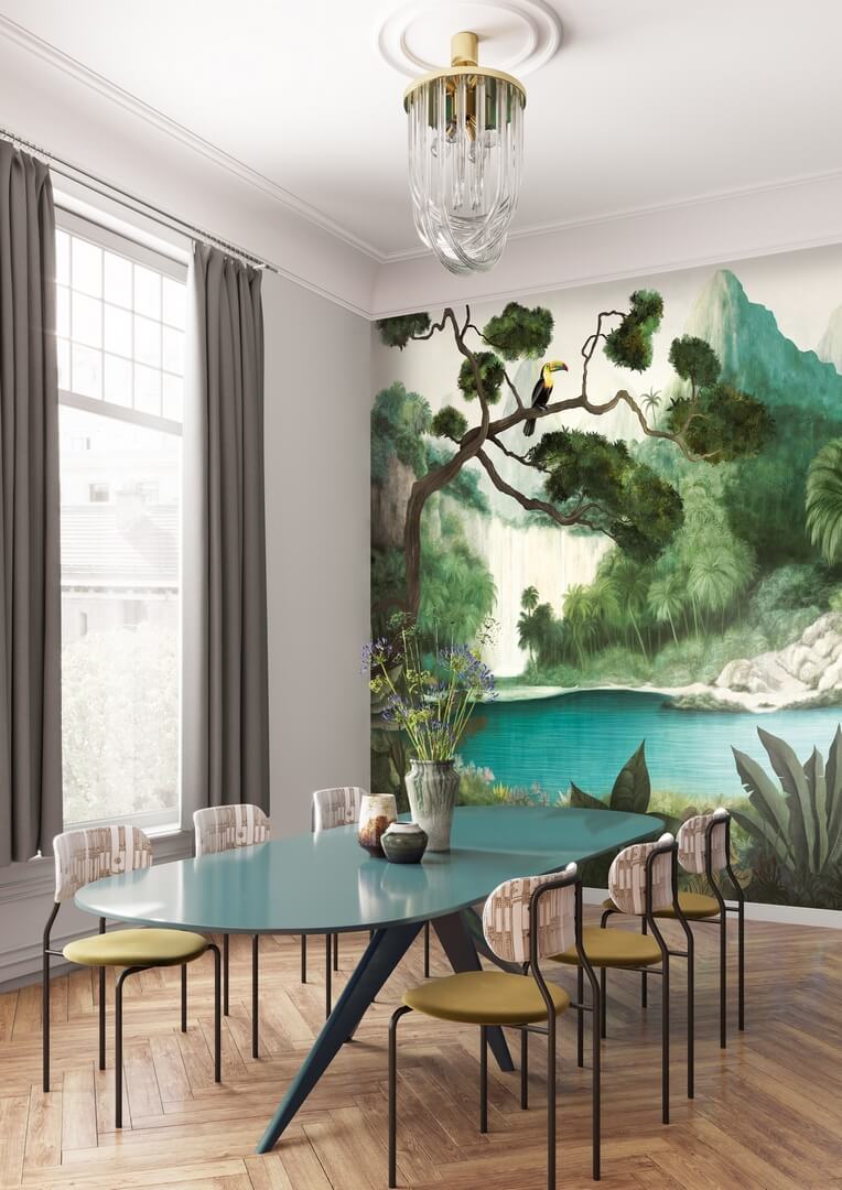 Mural krajobraz dżungli Khroma DG4TOU1023 Toucan Wall Designs IV