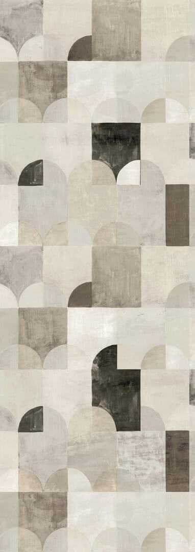 Mural geometryczny łuki Khroma DGILA2031 Arc Wall Designs IV