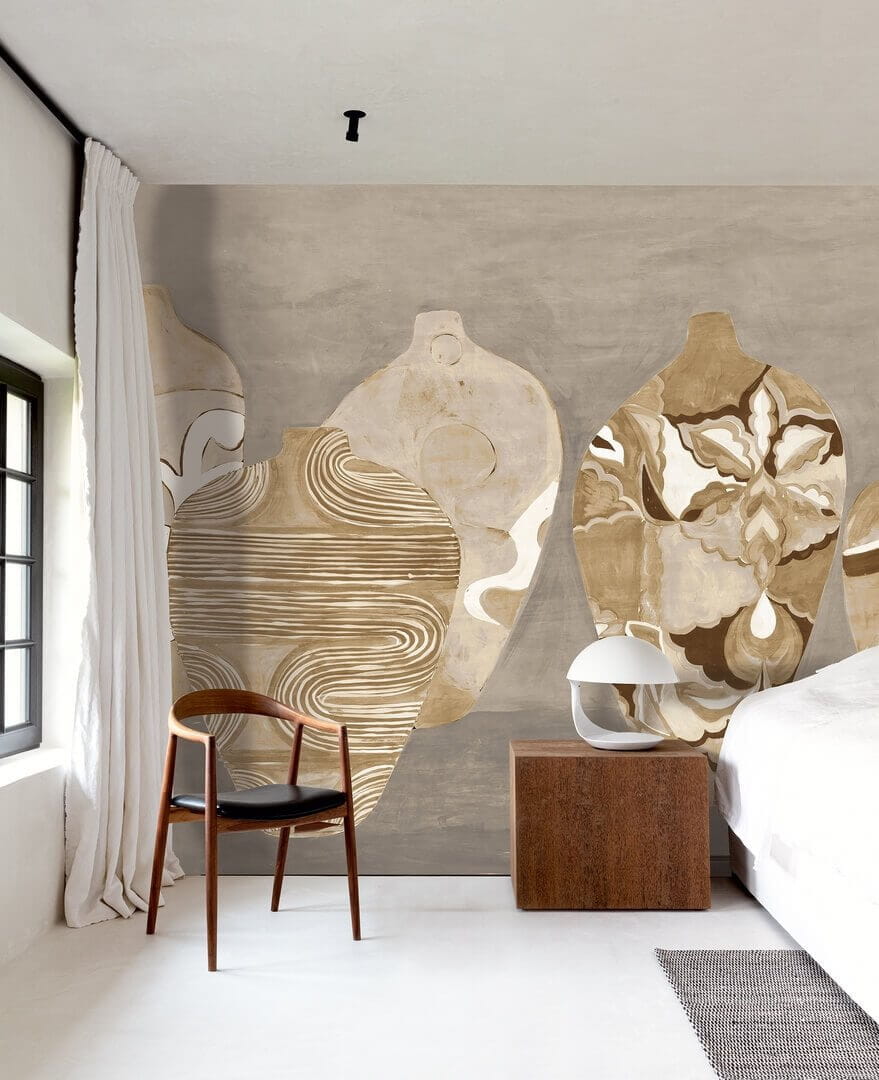 Mural kolorowe wazony Khroma DG4HIV1034 Hiva Terra