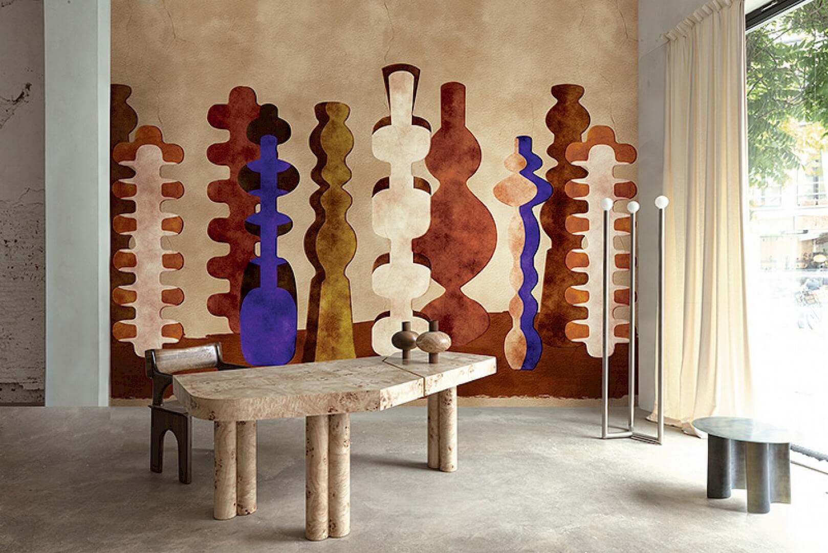 Mural ceramiczne rzeźby Khroma DGPOT1023 Potteries Terra
