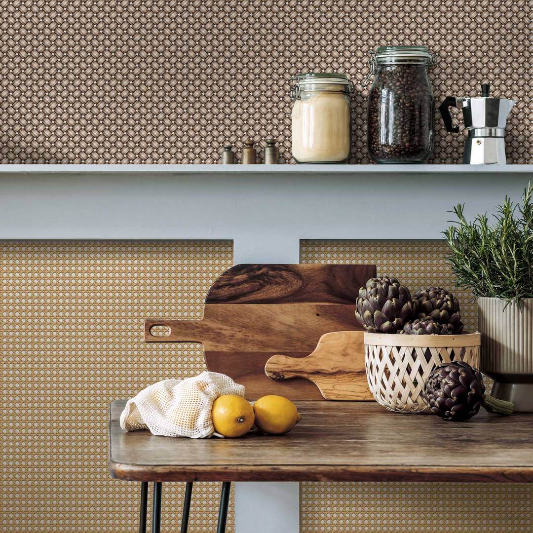 Tapeta plecionka Lorenzo Castillo LCW 1090-004 COOPER Pitina