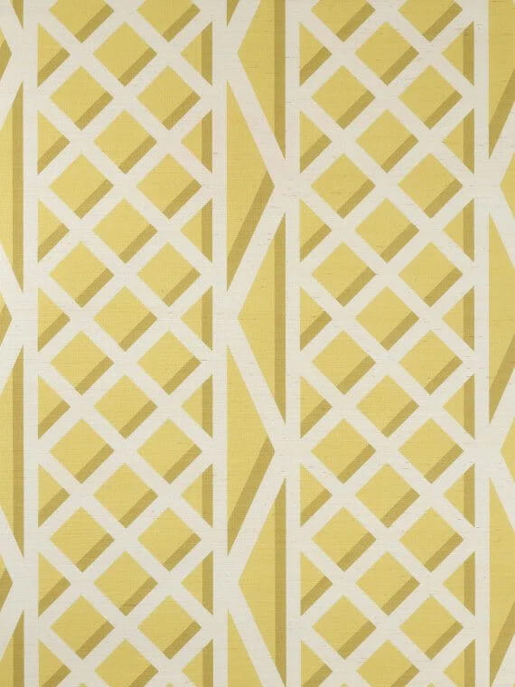 Tapeta naturalny sizal kratownica Pierre Frey FP769001 Treillage Veranda by Caspari
