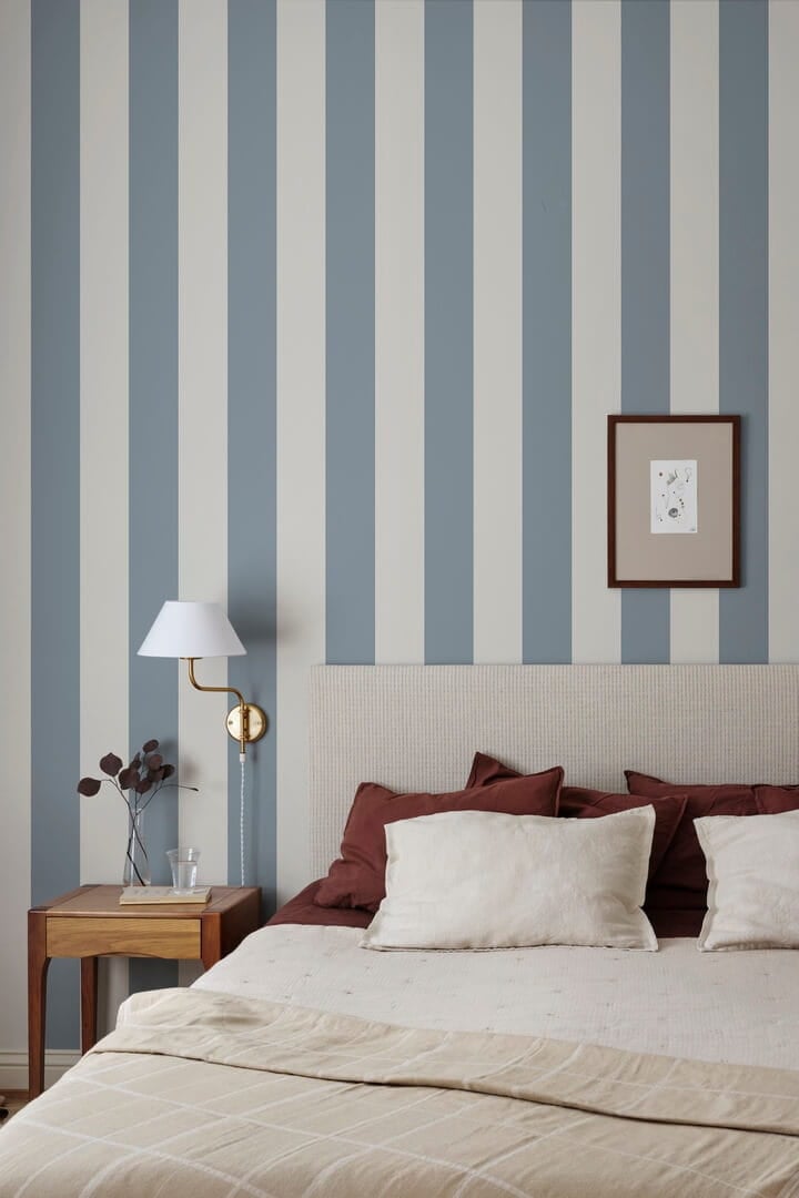 Tapeta pasy Sandberg S10105 Magnus Indigo Blue Mons Klint