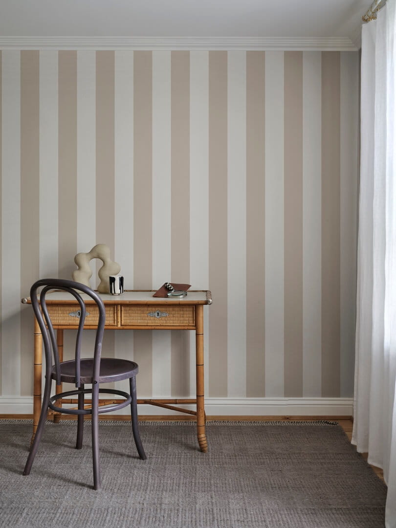Tapeta pasy Sandberg S10340 Magnus Beige Mons Klint