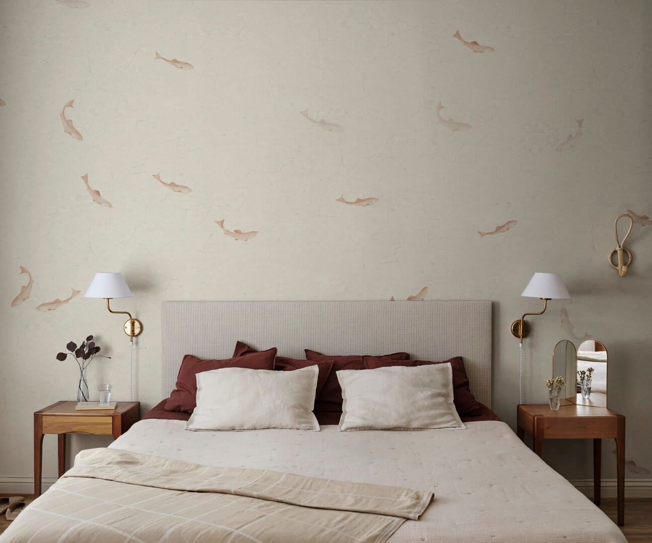 Fototapeta ryby Sandberg S10354 Hav Terracotta Mons Klint