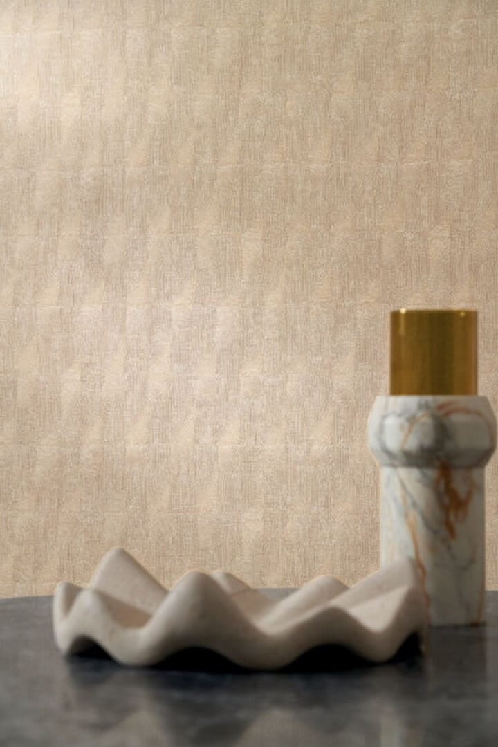 Tapeta teksturowana Casamance 76091120 Bizen Texture Cerame
