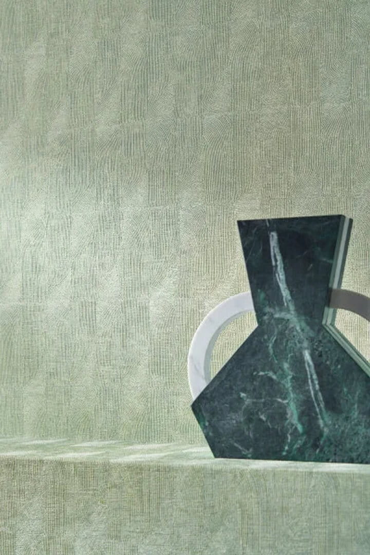 Tapeta teksturowana Casamance 76091528 Bizen Texture Cerame