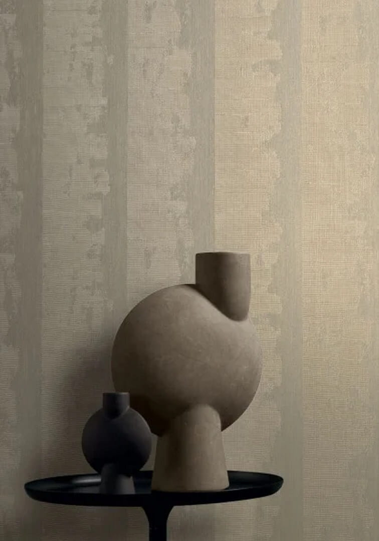 Tapeta przecierka z metalicznym refleksami Casamance 76102242 Nérikomi Texture Cerame