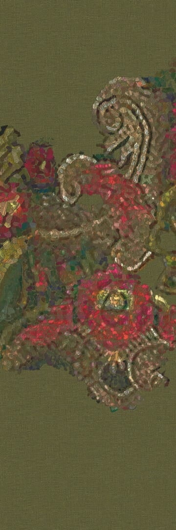 Mural florystyczny Elitis VP956 01 Zakinthos Lins Brodes