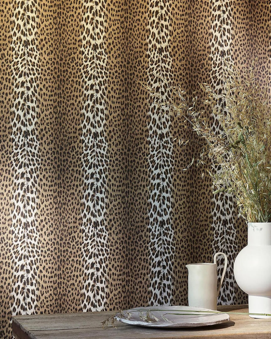 Tapeta cętki pantery Pierre Frey FP953001 Panthera Les Dessins 6