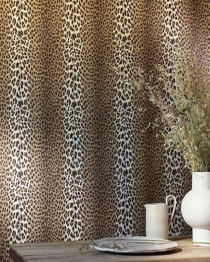 Tapeta cętki pantery Pierre Frey FP953004 Panthera Les Dessins 6