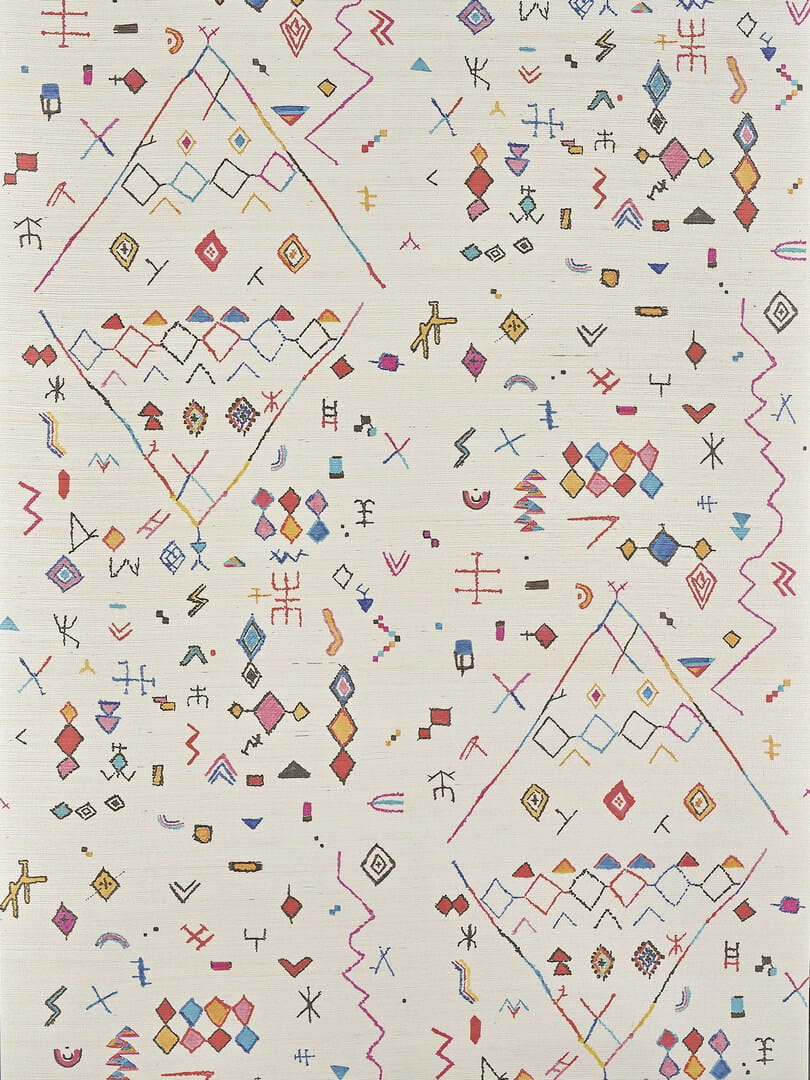 Tapeta naturalna etniczna Pierre Frey FP964001 Touareg Les Dessins 6